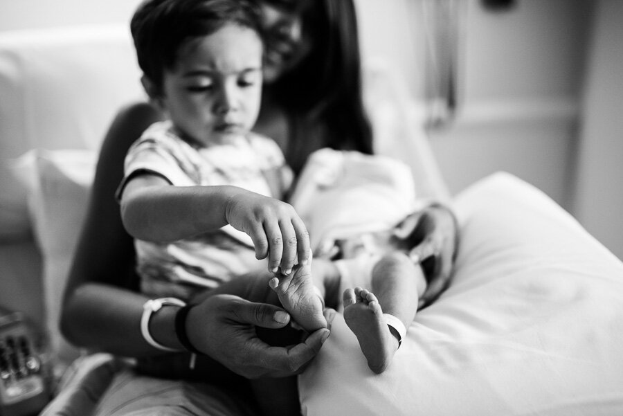 Ella's in-hospital fresh 48 newborn session in San Jose | Bay Area Photographer