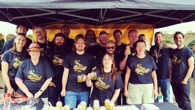 A picture of the Abbeydale brewery team for the Beer Yeti interview with Laura Rangeley