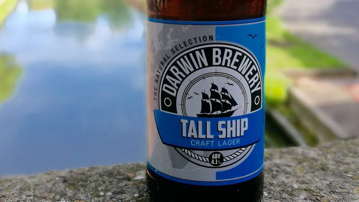 A picture of Darwin Brewery Tall Ship, Ales of Scilly Schiller, Original Flag Porter, South Hams Prawn Juice, Loddon Ferryman Gold and Pirate Life brewing IPA for the Beer yeti Nautical themed beer review blog