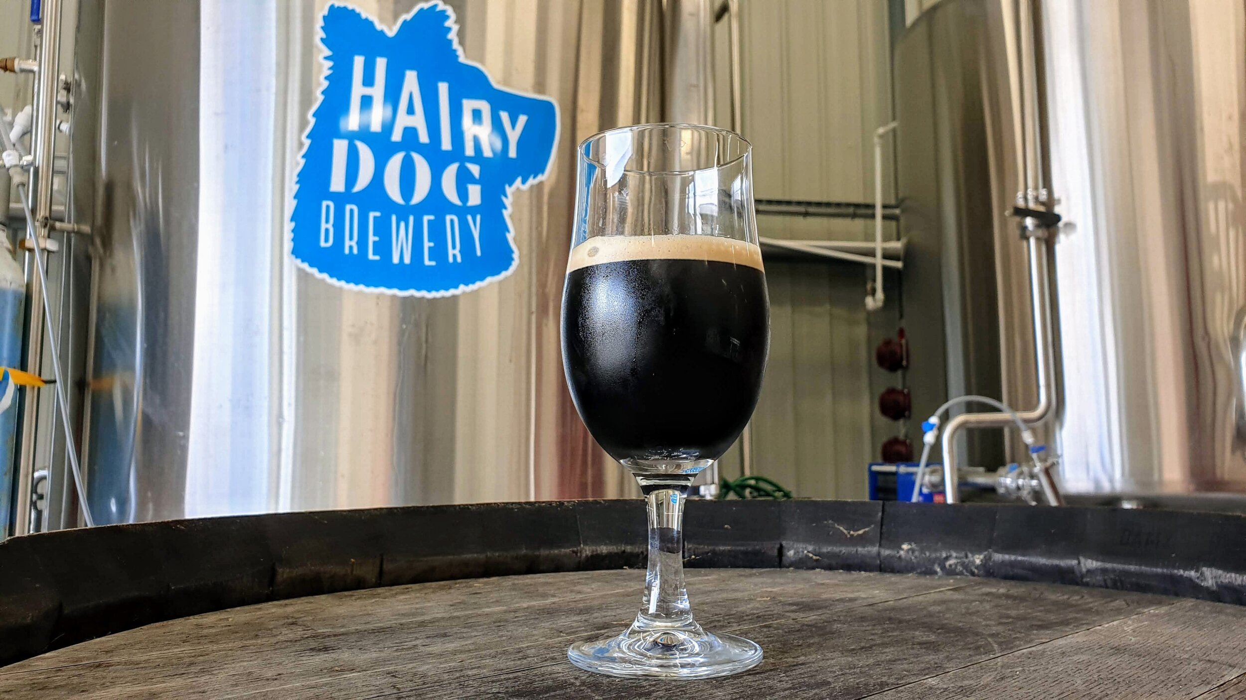 Hairy Dog brewery review from the owner of old black dog vineyard, an interview with the brewery from Sussex and an interview with Russ who is originally from Brick Brewery