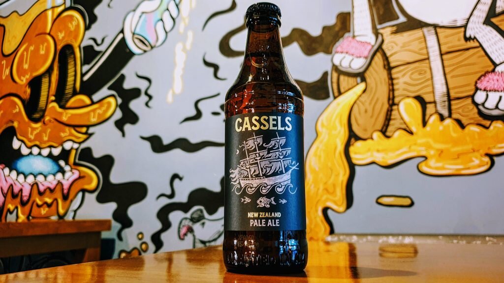Picture from New Zealand brewery Cassels, now hitting the UK beer market