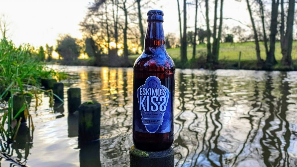 Top Christmas beer review bottle Wye Valley, Eskimo's Kiss.