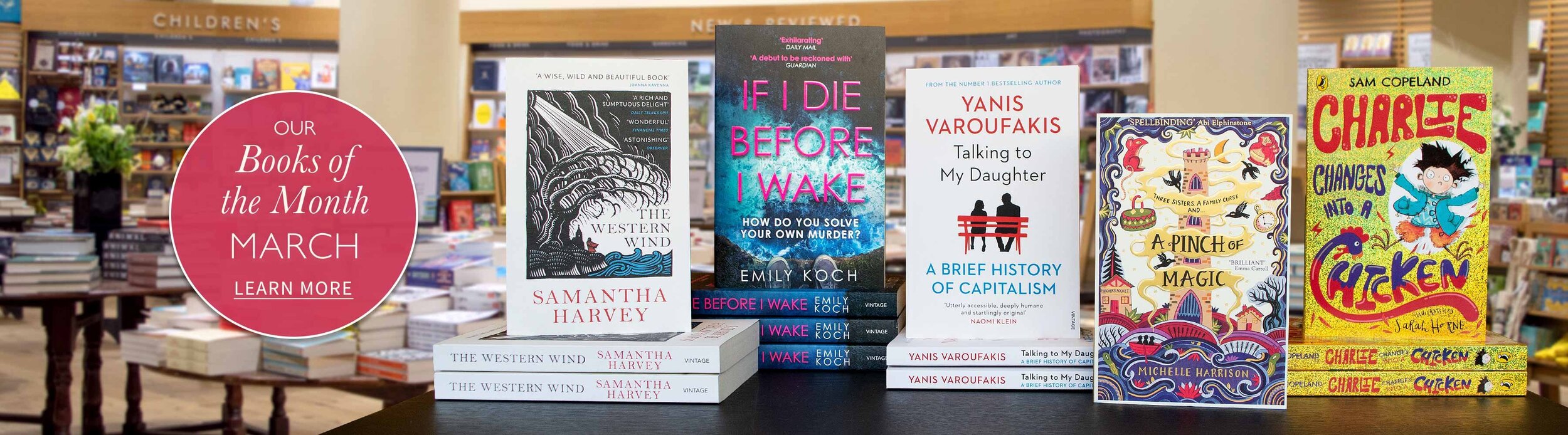 If I Die Before I Wake by Emily Koch is Waterstones' Thriller of the Month