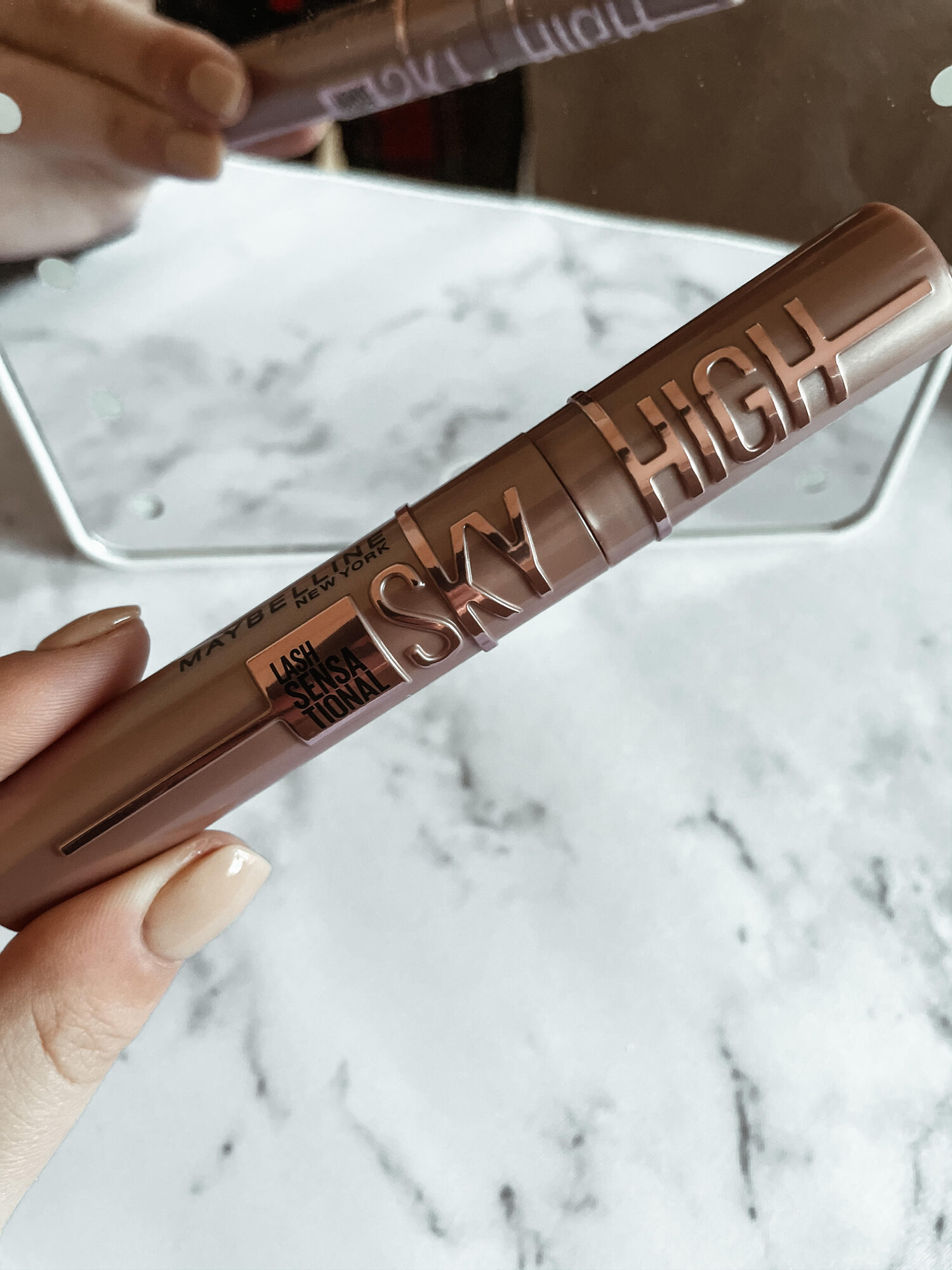 I Was On A Waitlist This: For Manolos — Sky Mascara Sensational Manifesting Review High Maybelline Lash