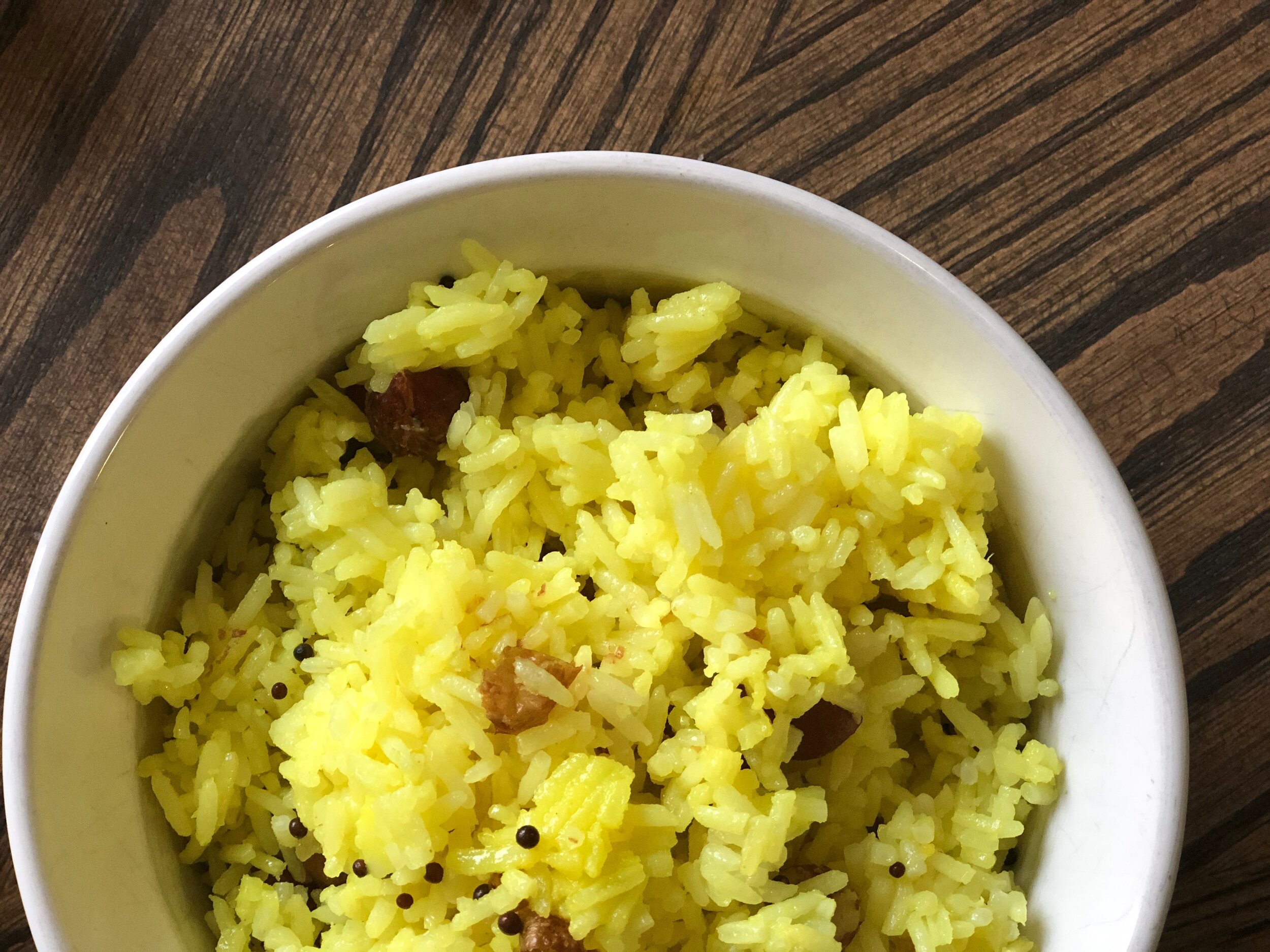 Simple Indian Lemon Rice