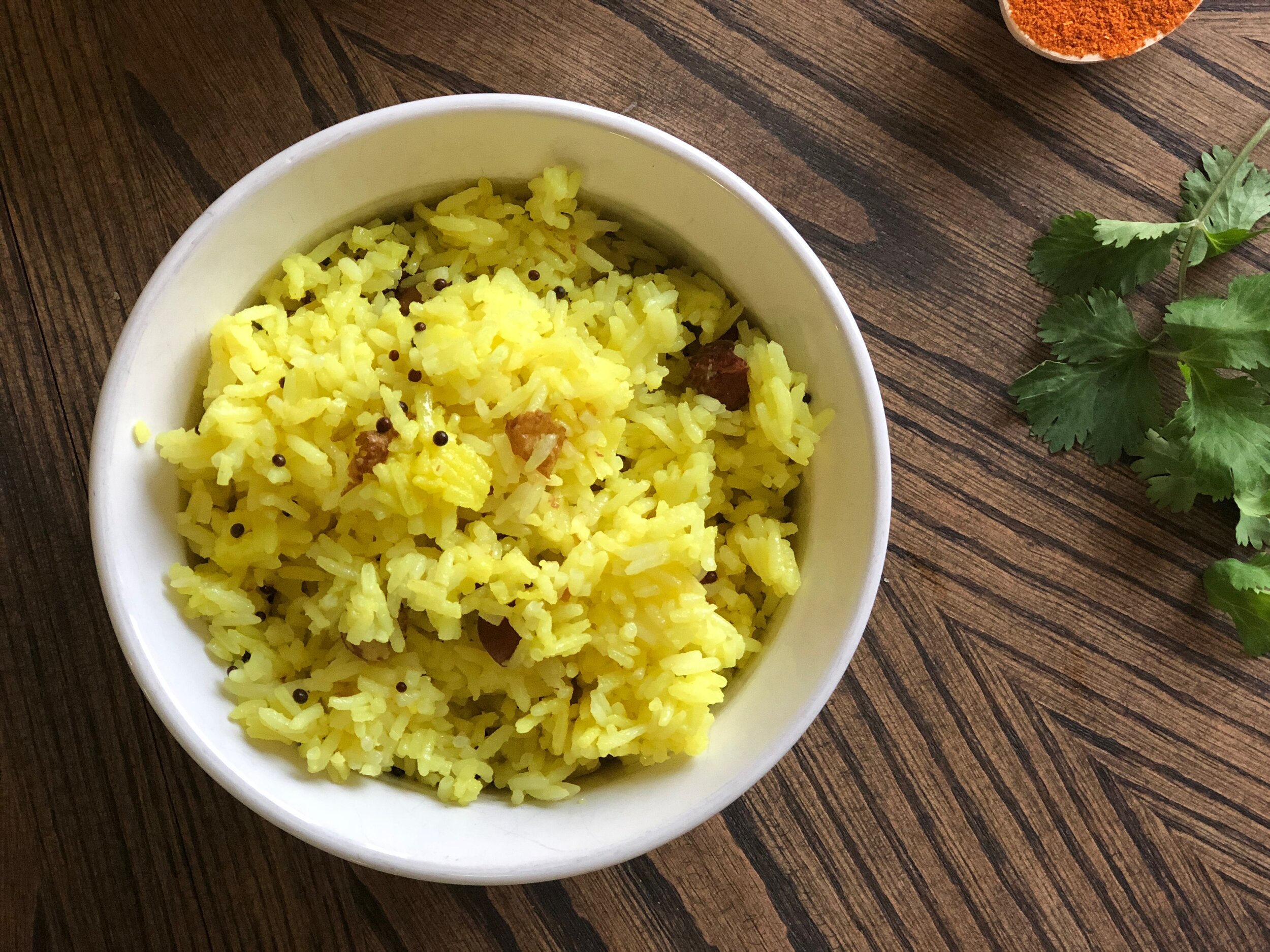 Simple Indian Lemon Rice