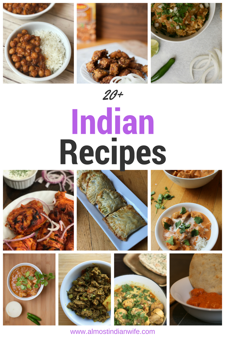 20+ Indian Recipes