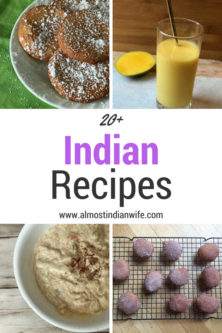 20+ Indian Recipes