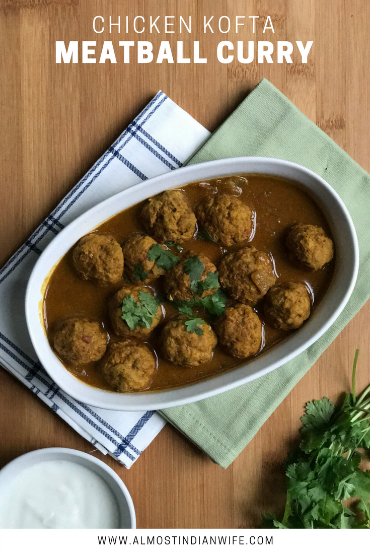 Chicken Kofta Meatball Curry