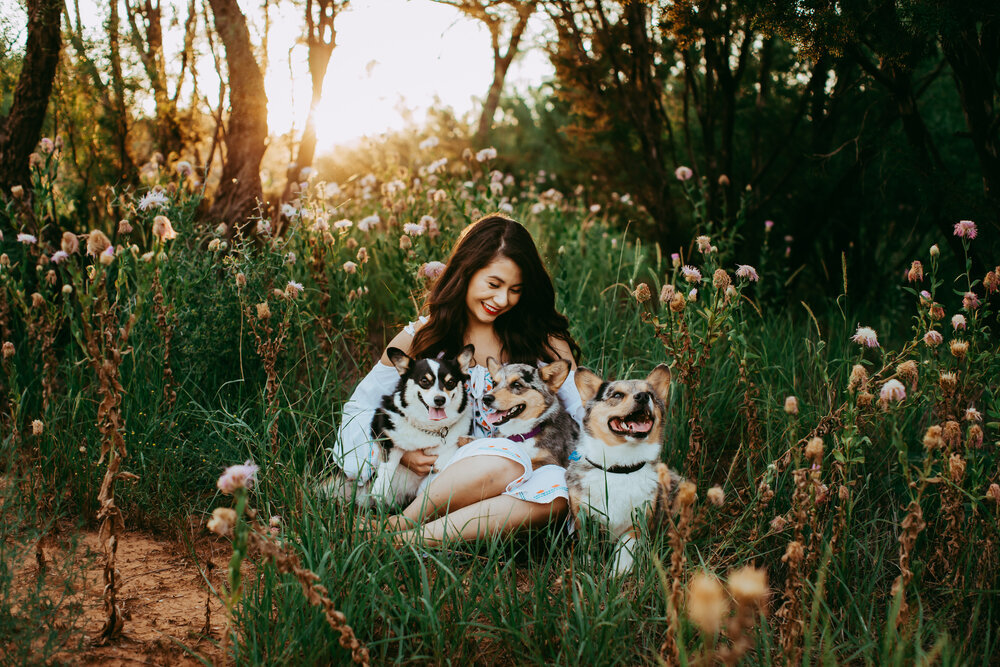  Natural unposed photograph with her puppies by her side #tealawardphotography #texasphotographer #amarillophotography #amarillophotographer #lifestylephotography #emotionalphotography #photoshoot #family #puppylove #purejoy #puppyphotos #lifestyleinteraction 