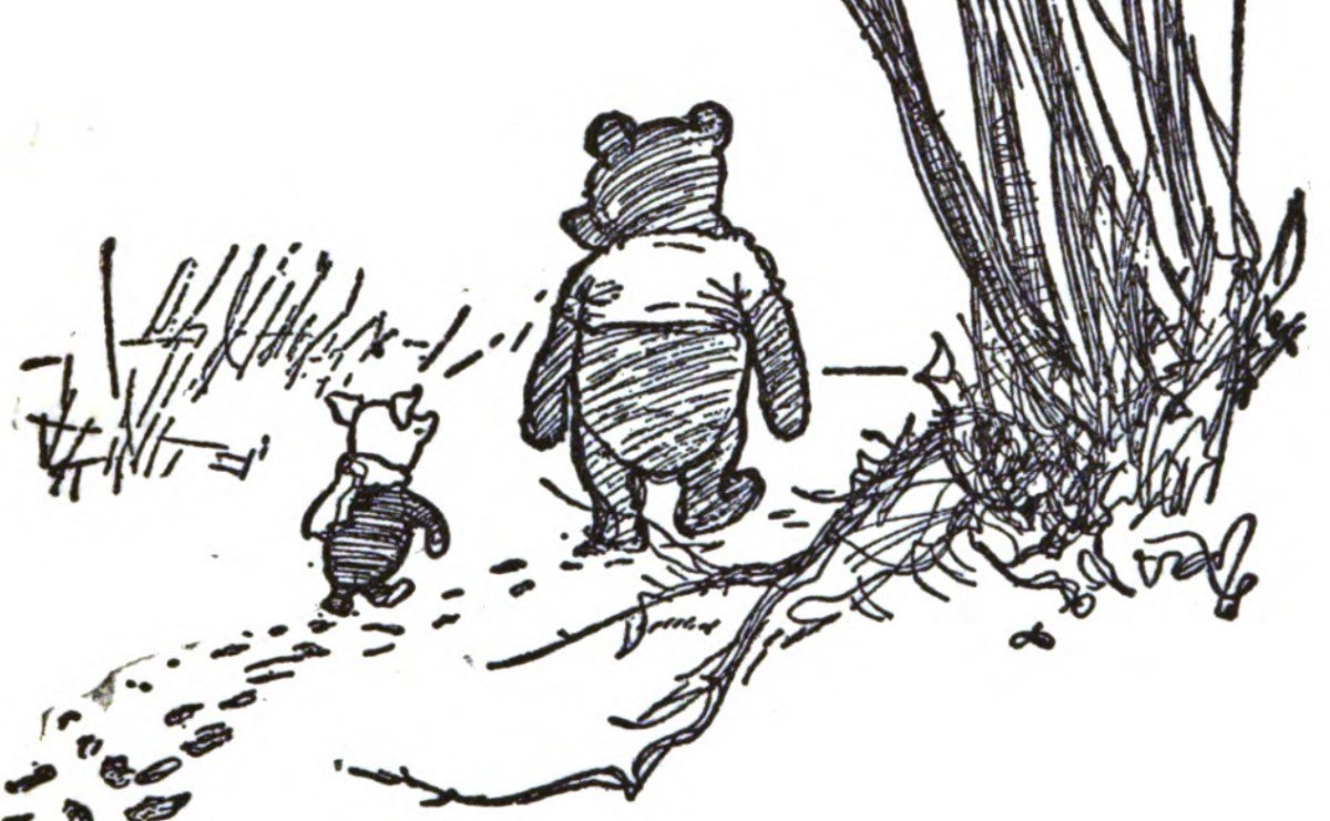 Winnie the Pooh and Piglet too