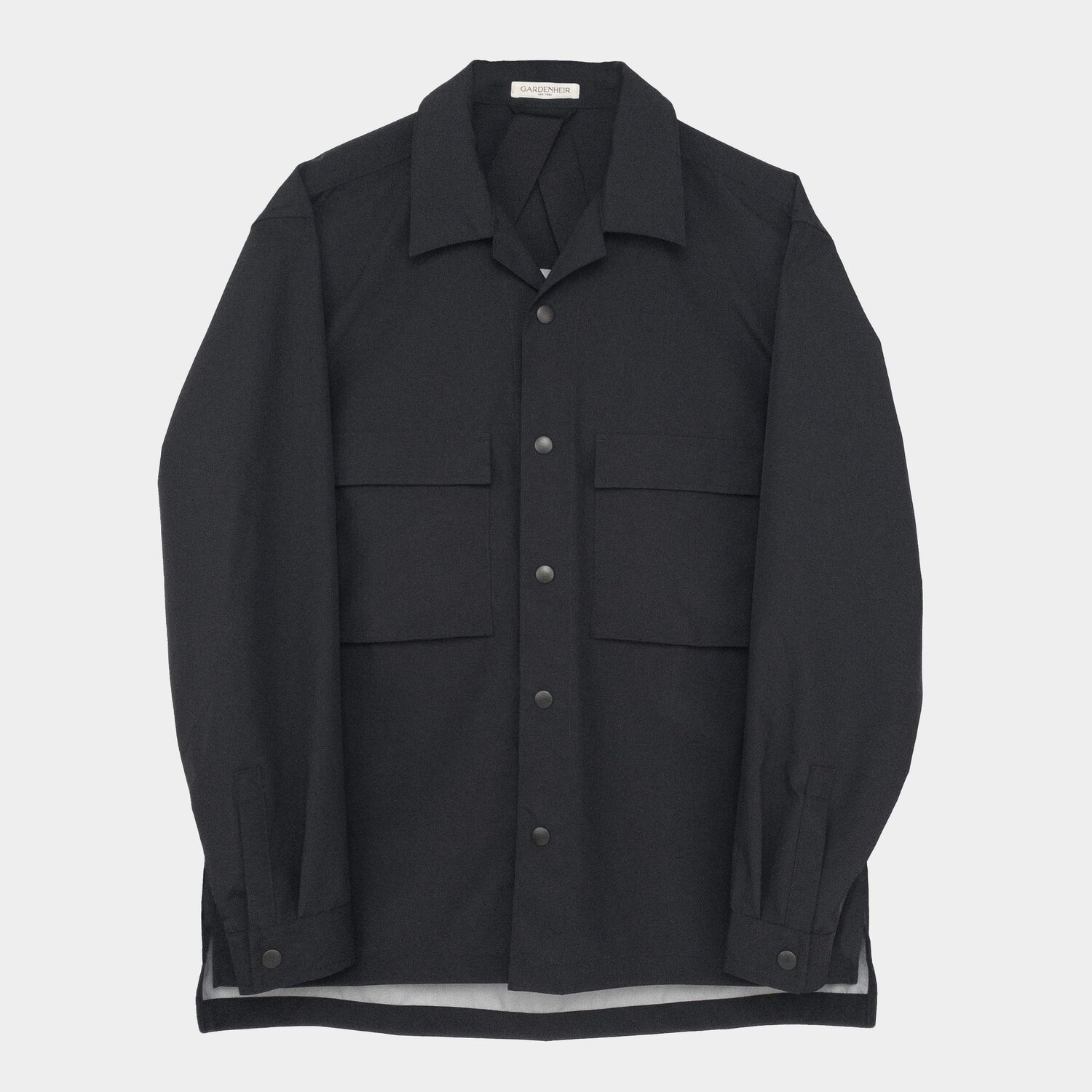 3L Waterproof Work Shirt in Black — GARDENHEIR