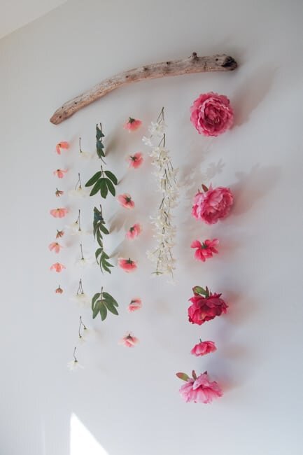 Flower Wall Hanging DIY