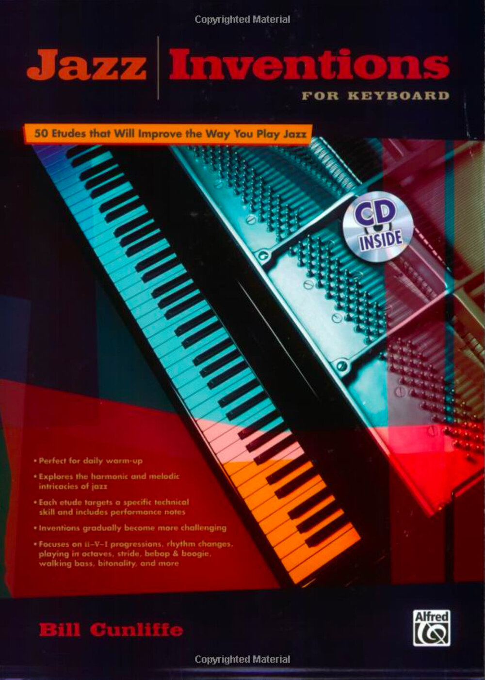 Jazz Inventions for Keyboard — Bill Cunliffe