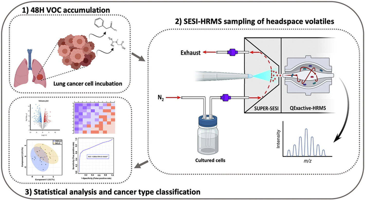 Secondary electrospray ionization-high resolution mass spectrometry  (SESI-HRMS) fingerprinting enabled treatment monitoring of pulmonary  carcinoma cells in real time — The nano-electrospray company
