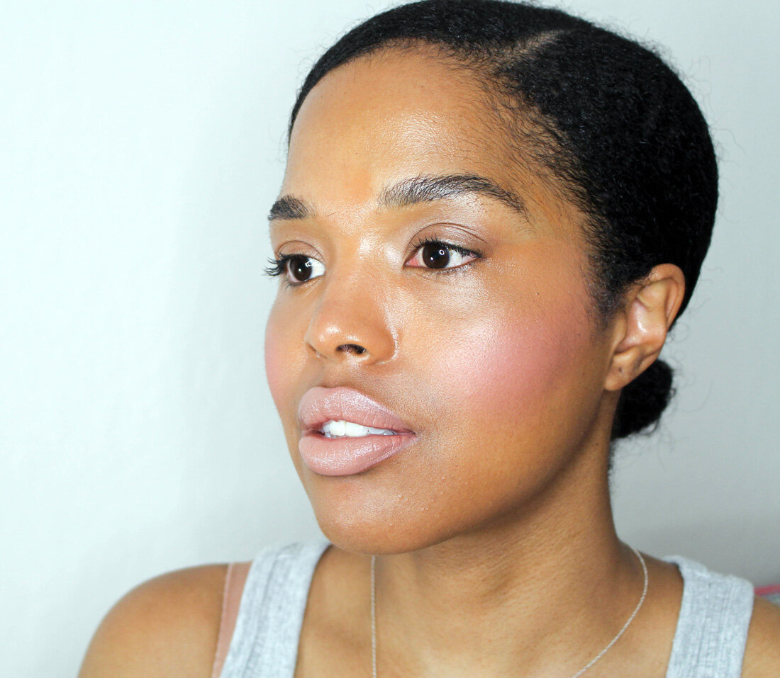 My picks for the best nude lipstick for dark skin - wearing Abstract by Urban Decay. adiaadores.com