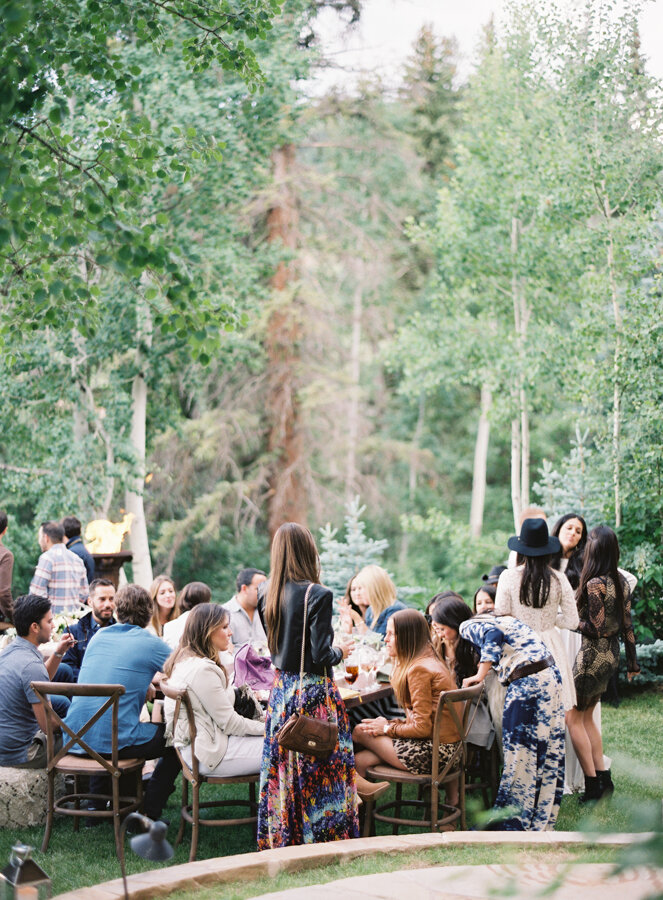 Jessic Lorren Organic Aspen Colorado Rehersal Dinner Welcome Party by Bluebird Productions14