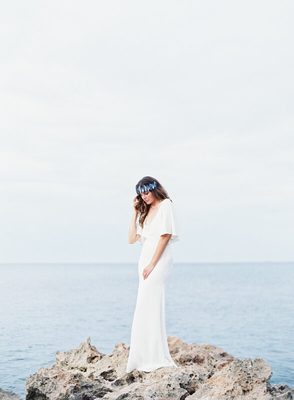Coastal Wedding Inspiration on The Beach by Jessica Lorren & Jessica Sloane -100