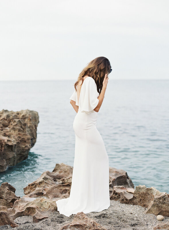 Coastal Wedding Inspiration on The Beach by Jessica Lorren & Jessica Sloane -103