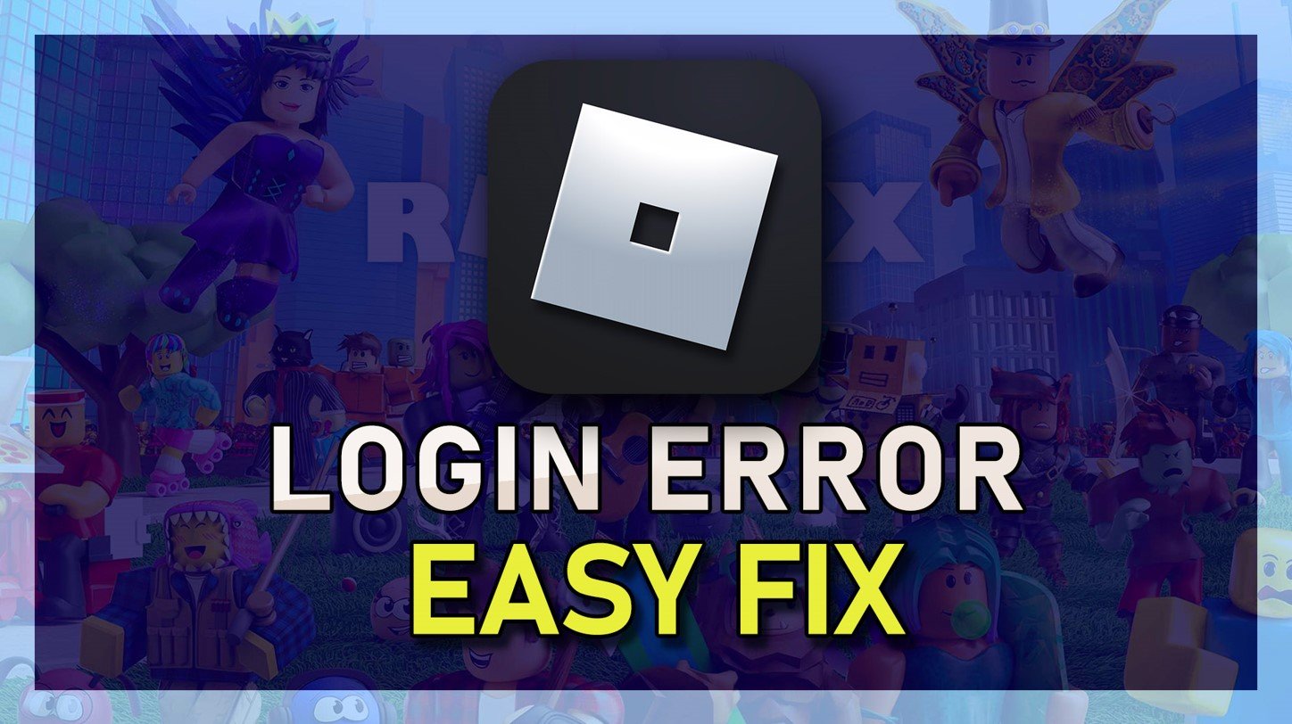 How To Fix Roblox Login Error  Can't Login To Your Roblox Account 