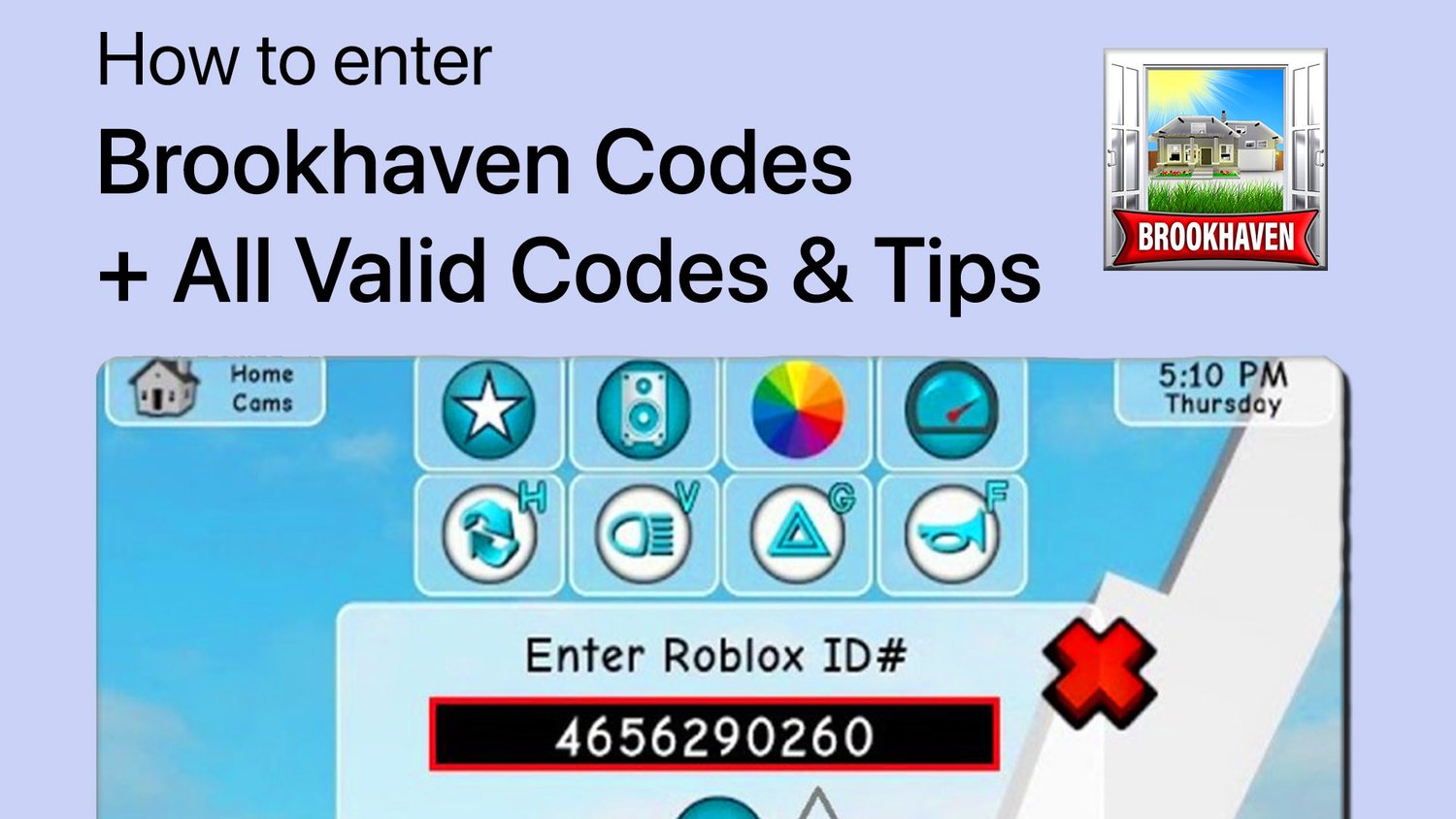 All Valid Brookhaven Codes and Progression Tips! — Tech How