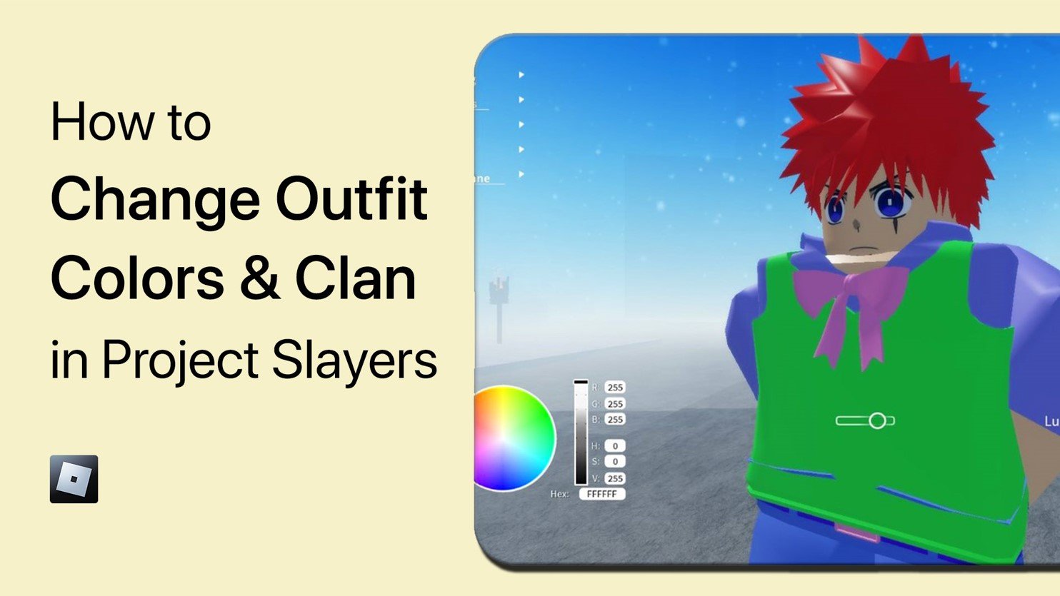 How To Change Outfit, Colors and Clan in Project Slayers — Tech How