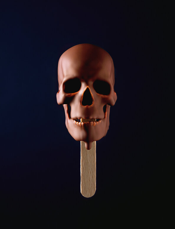 David Sykes Chocolate Skull