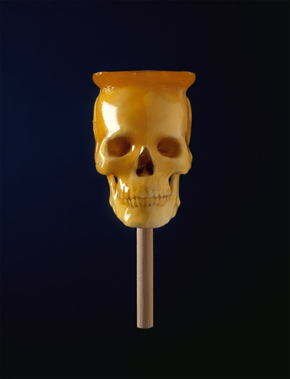 David Sykes toffee skull