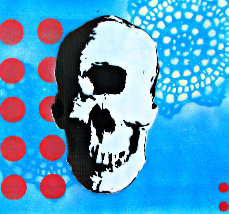 SARO Untitled blue board