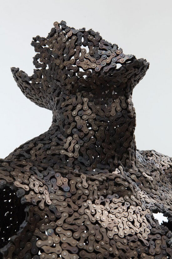 Seo_Young Deok bicycle chain sculpture (1)