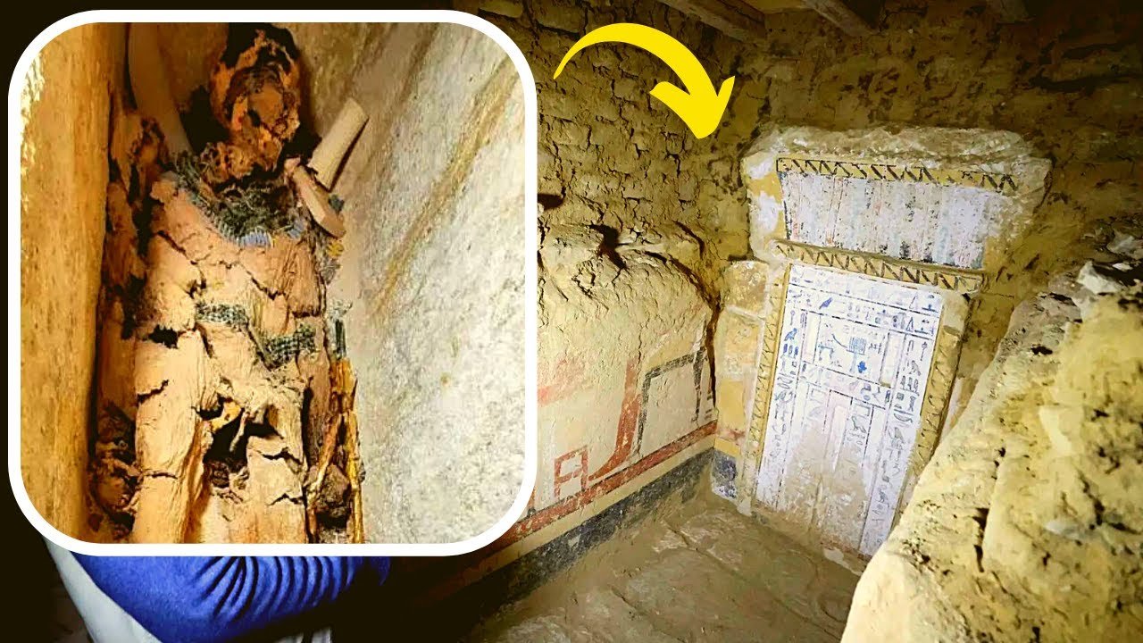 A Mummy Uncovered In An Ancient Egyptian Tomb Had A Strange Feature That Astonished  Archaeologists