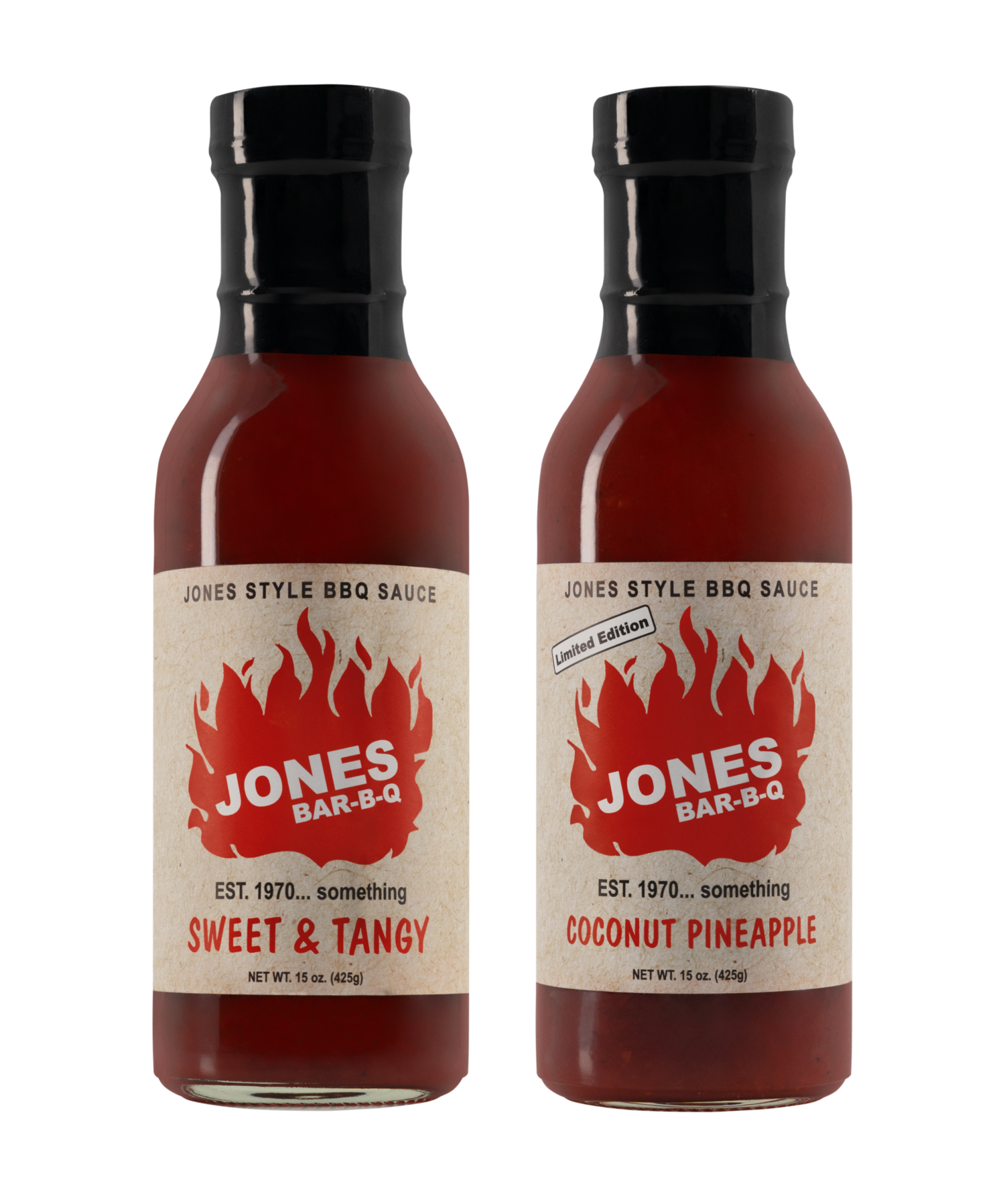 Pack Sauce -Sweet & Tangy and Pineapple — Jones Bar-B-Q
