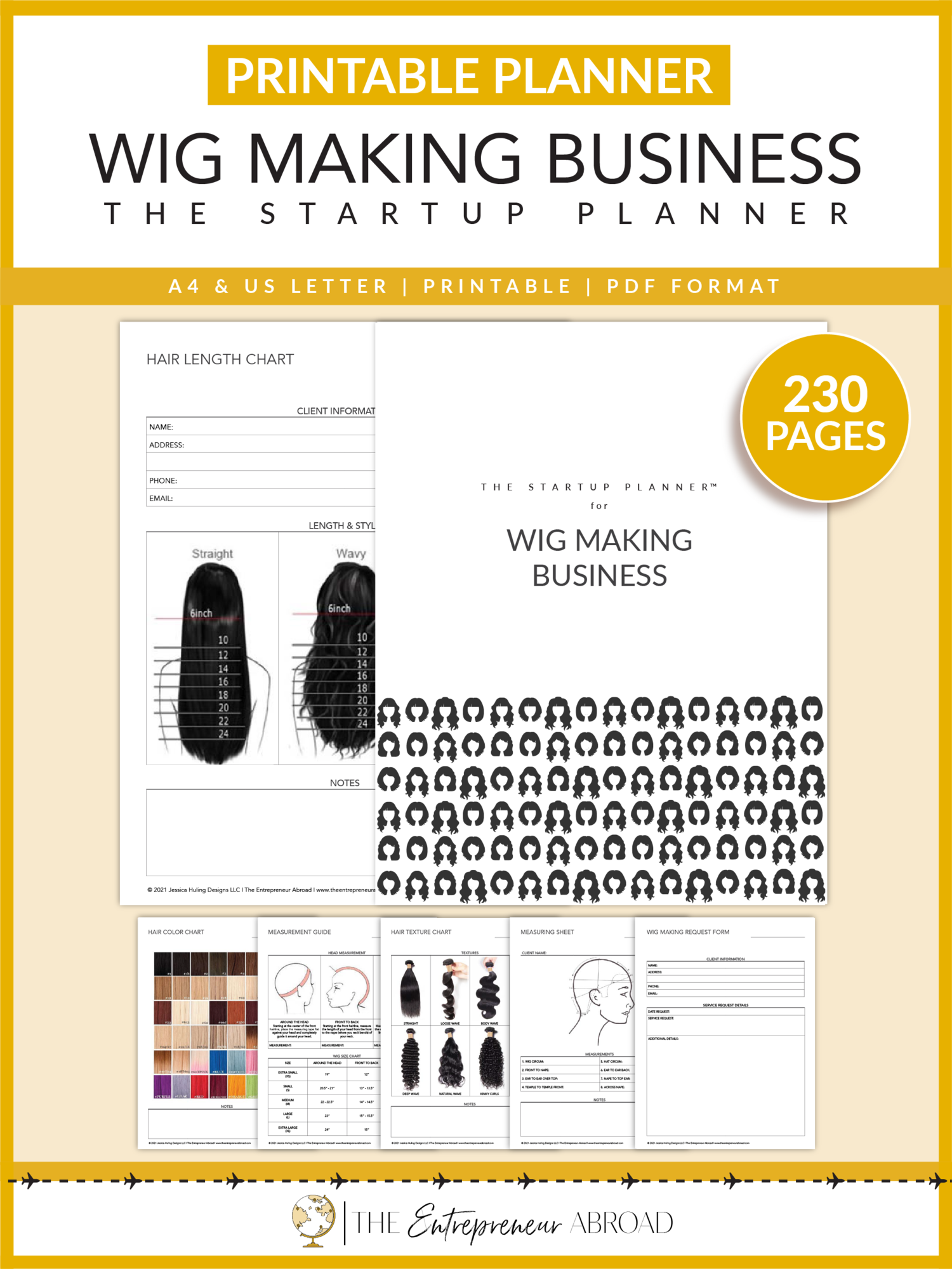 The Startup Planner for Wig Making Business (Premium Pack) — The  Entrepreneur Abroad