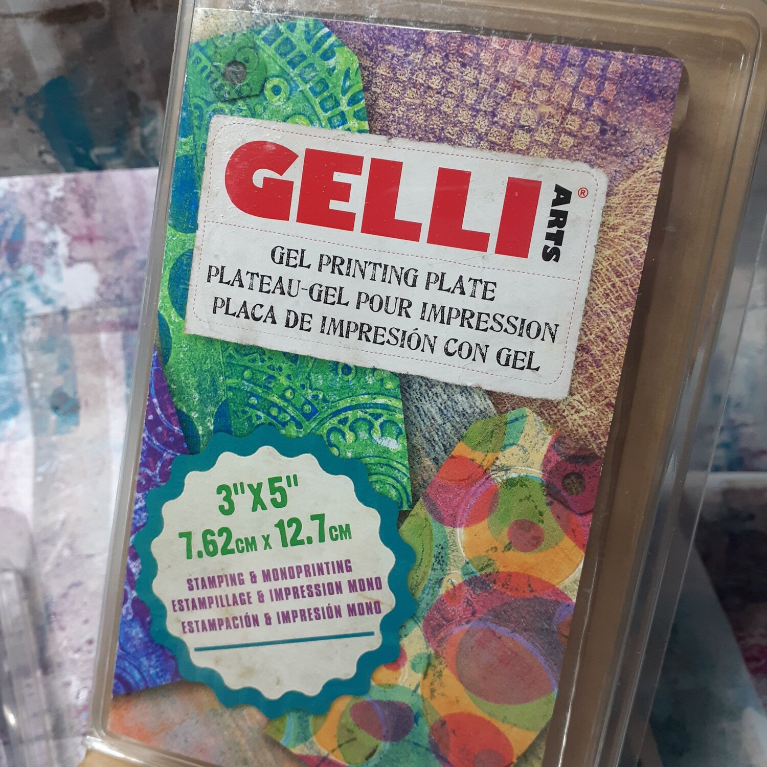GelliArts 3x5 Gel Plate — Mix'd Juxt