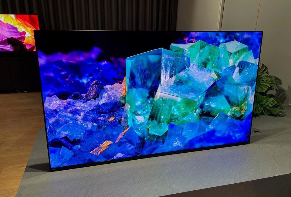 Forbes Sony A95K QD OLED TV First Impressions — Nanosys