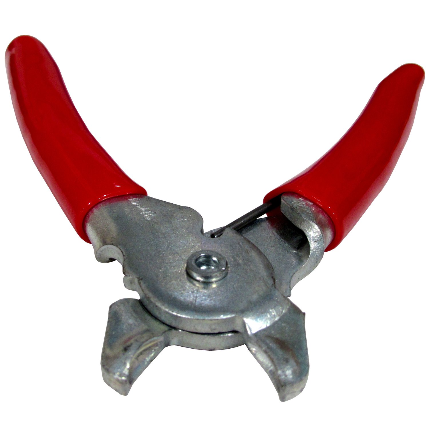 Hog Ring Pliers  fastening netting down on the top of your pens
