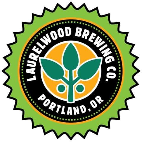 LAURELWOOD BREWING oregon gives me wood STICKER decal craft beer brewery brewing 