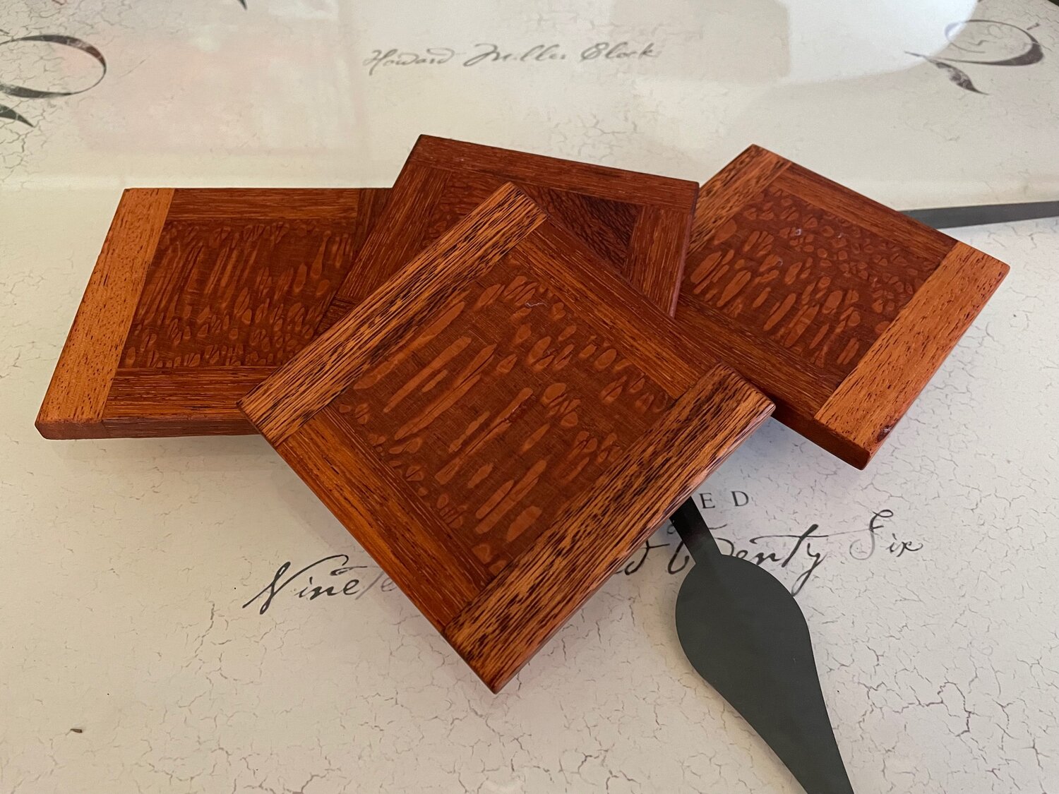 DIY Wooden Drink Coasters