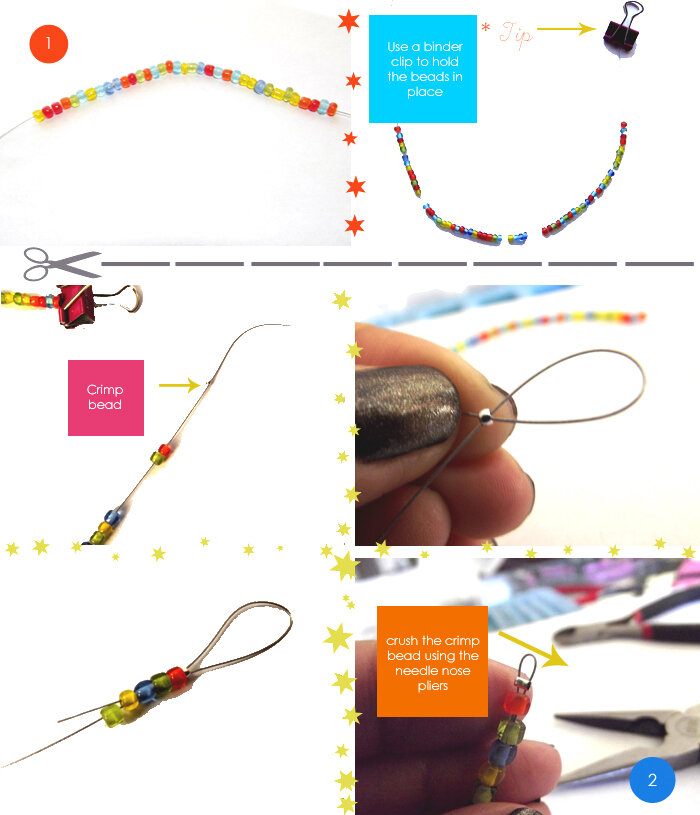 How to make a Beaded Necklace Images