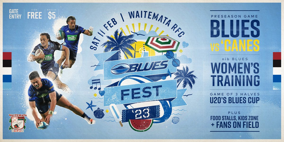 BLUES FEST‘23 HEADS WEST — Blues Rugby
