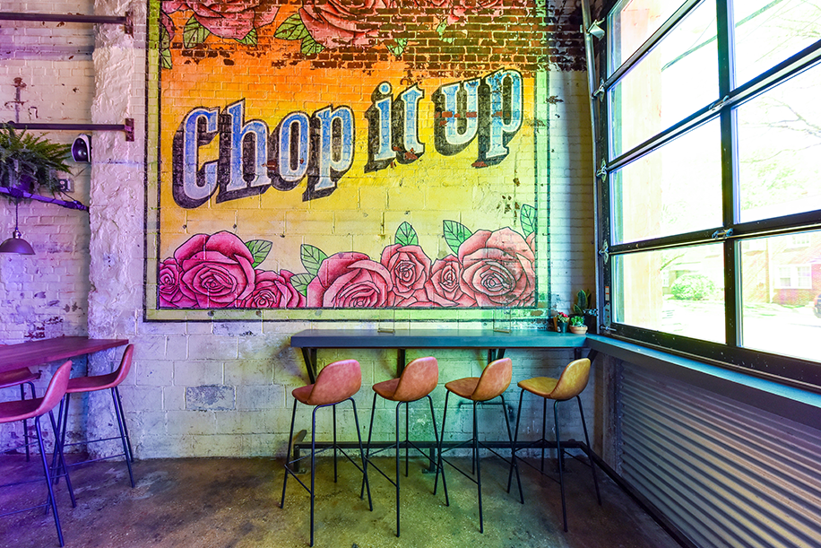 Chop Shop Taco Restaurant Interior in Alexandria, VA
