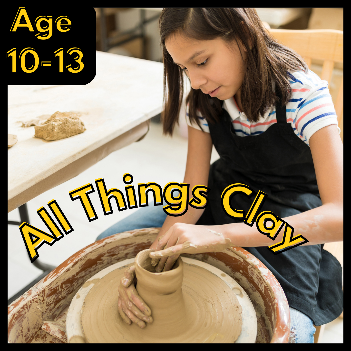 All Things Clay CAMP! (10-13) — OUTSIDE the BOX