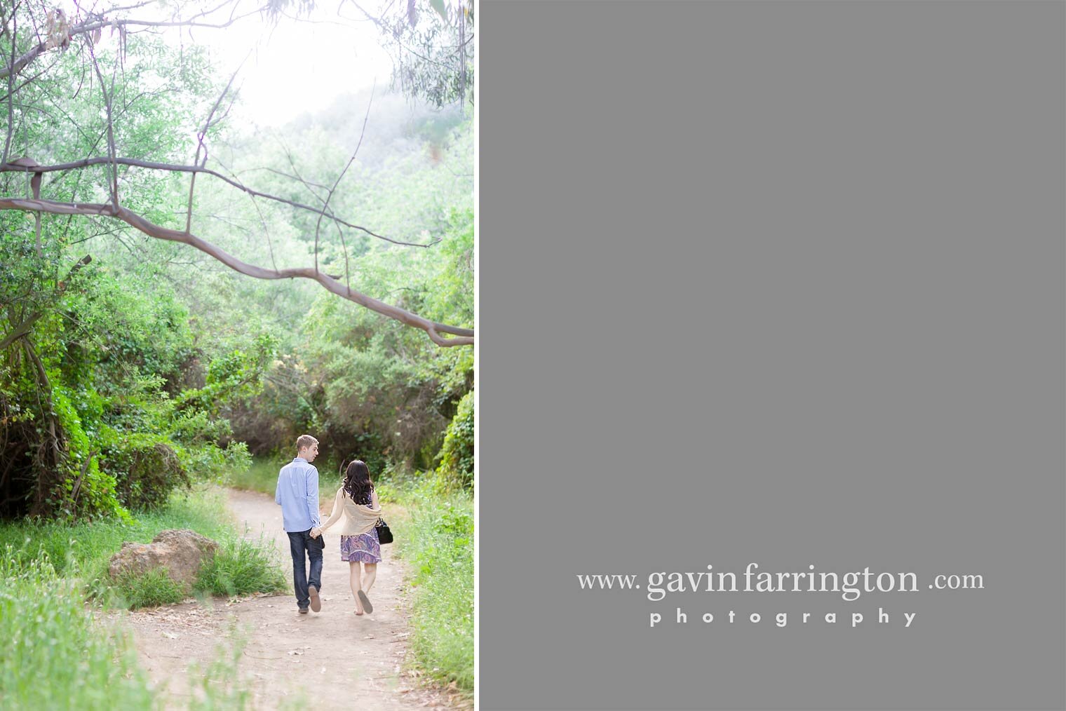 Destination engagement photographs in Temescal Park and Pacific Palisades in Los Angeles, California.