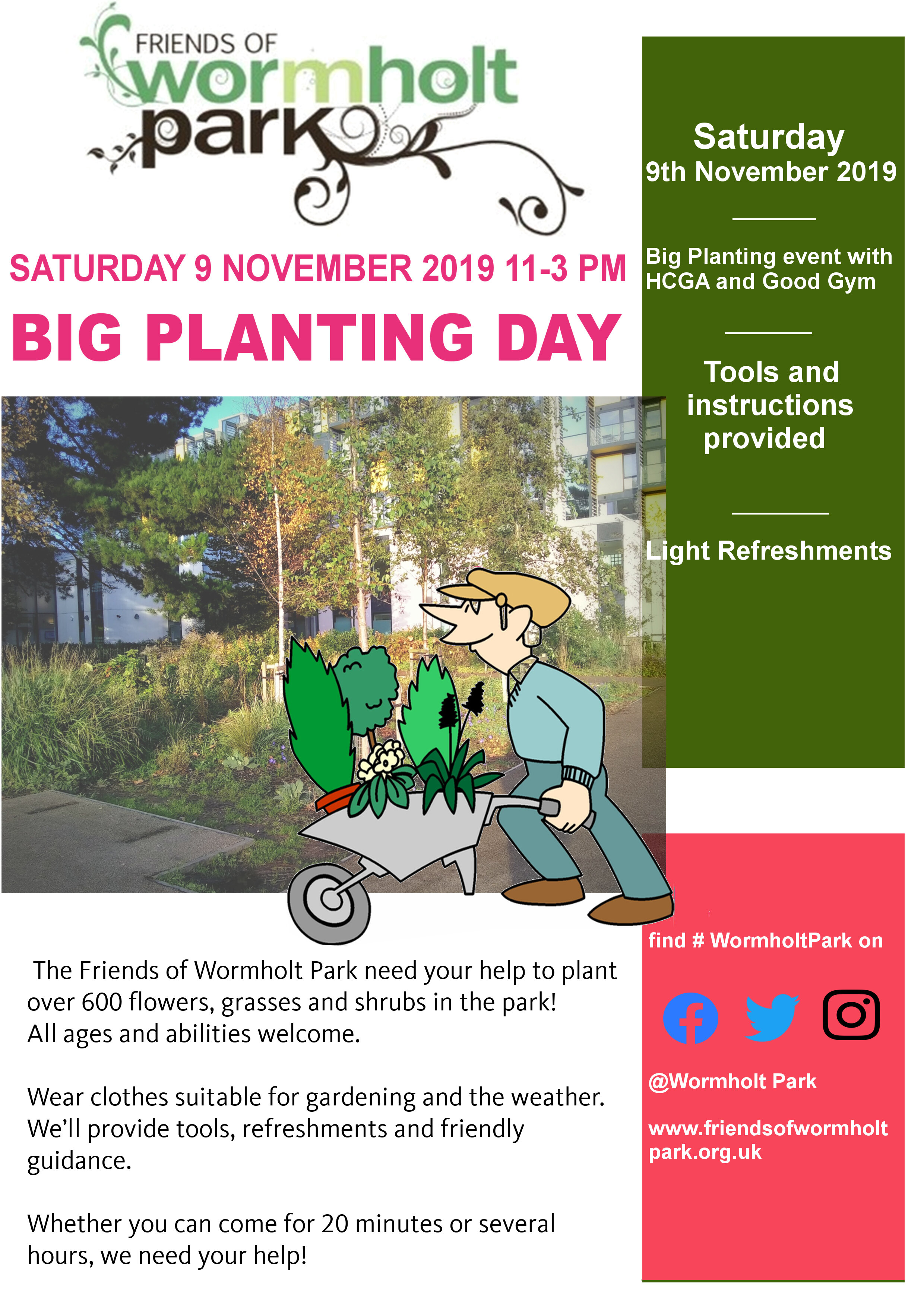 9 Nov Planting Day poster