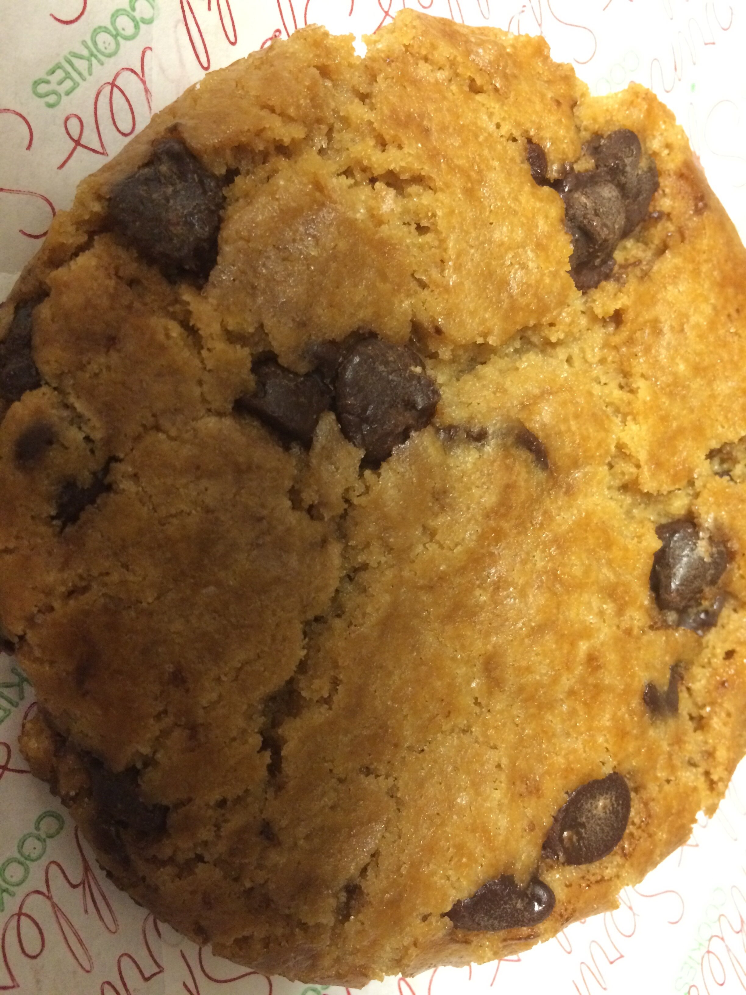 Chocolate Chip Cookie at Sprinkles Cupcakes