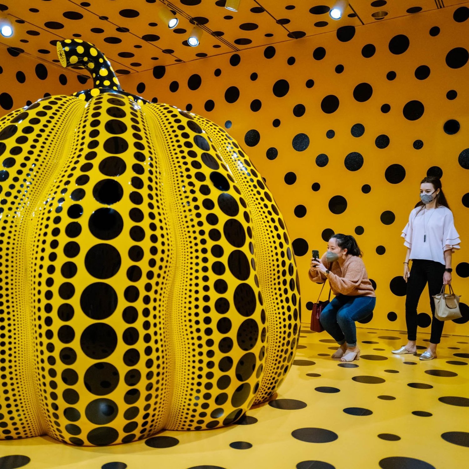 Where can you see a Yayoi Kusama Exhibition? — Art by Sarah Ransome