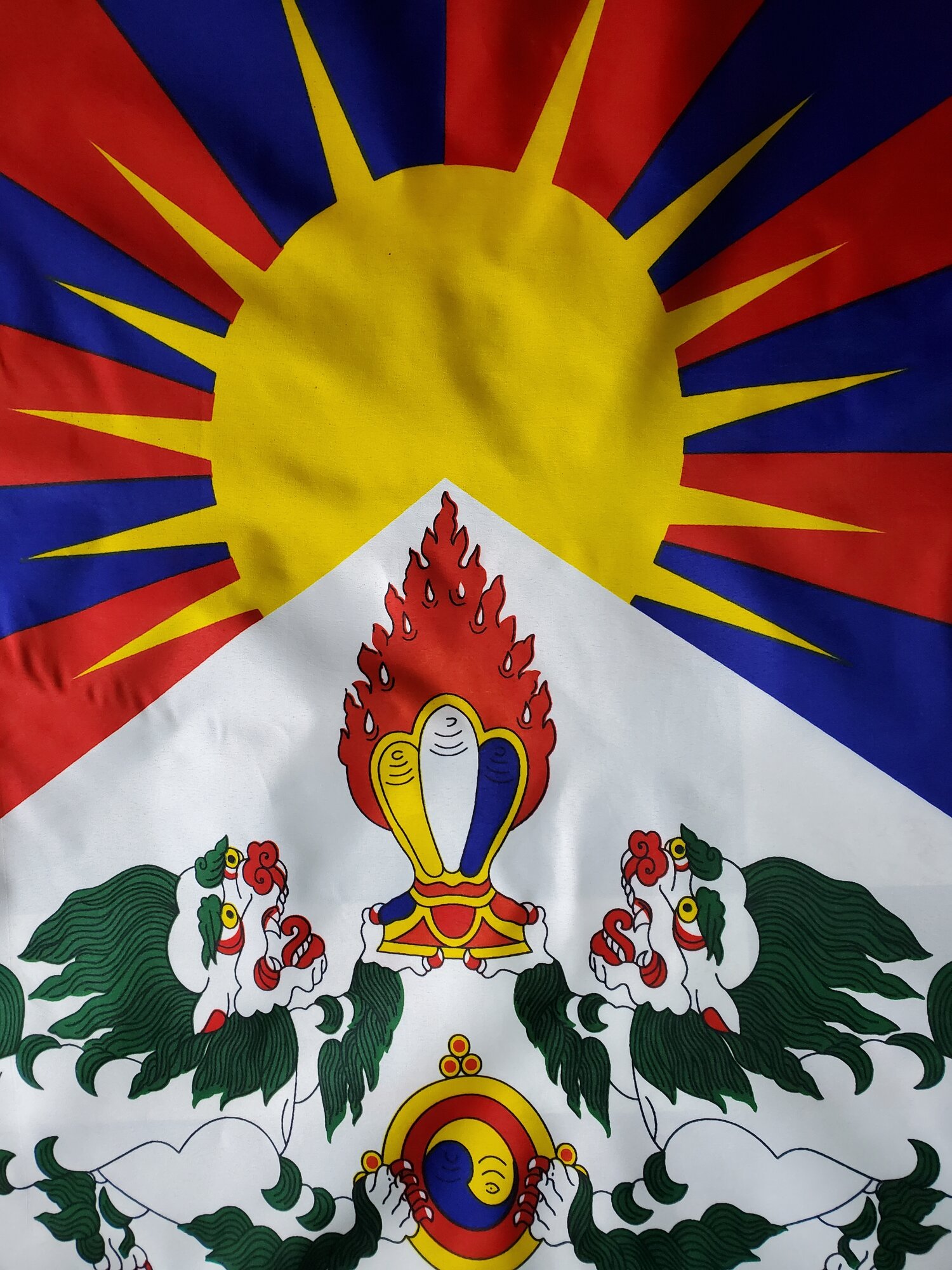 Tibet National Flag — Ngatso Tibetan Product & Information