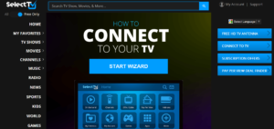 Connect to TV Wizard