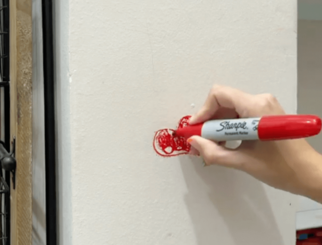HOW TO REMOVE PERMANENT MARKER FROM WALLS