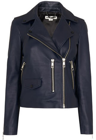 WHISTLES AGNES LEATHER JACKET / £330
